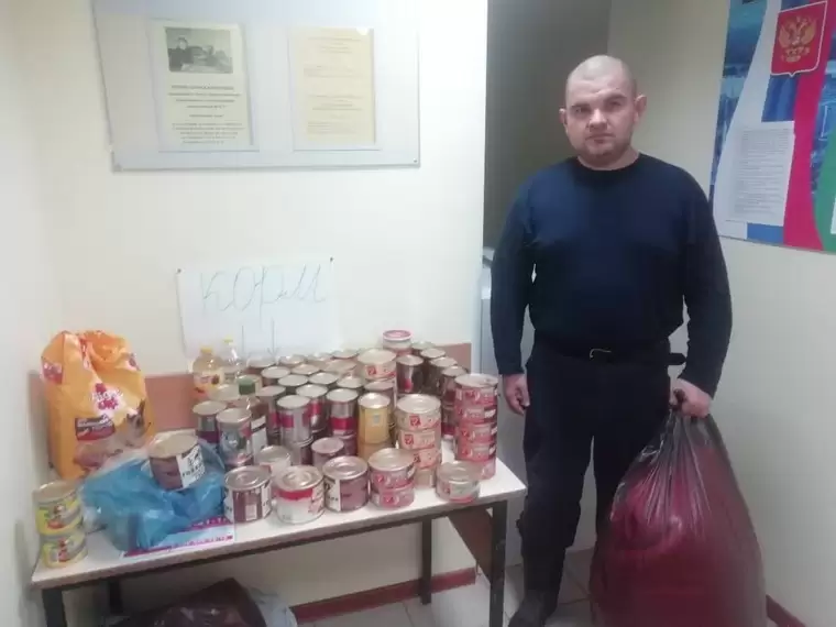 Руслан Муллин с кормом