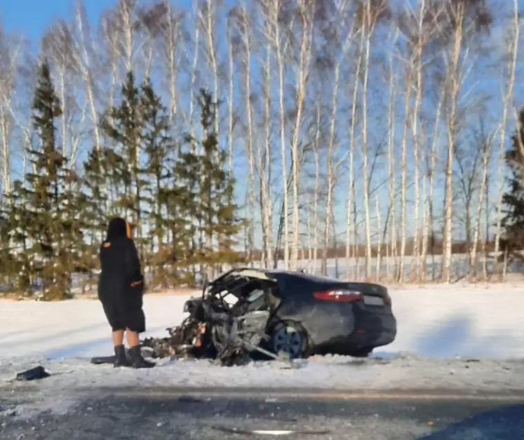 В Спасском районе Татарстана погибли пассажир и водитель «Киа Рио»
