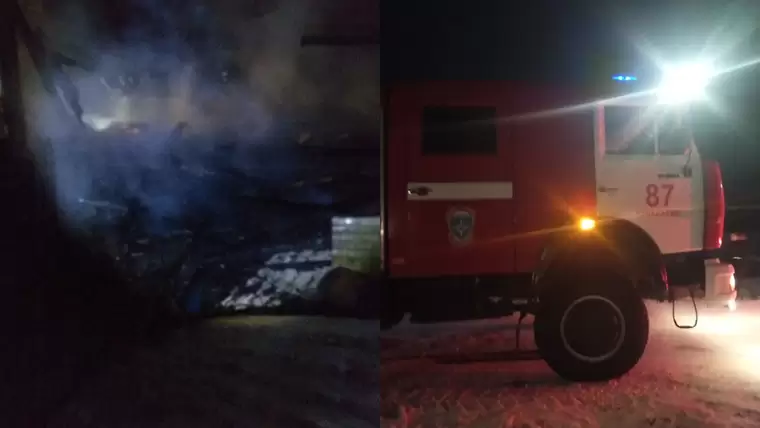 В Татарстане мужчина погиб в своем доме при пожаре