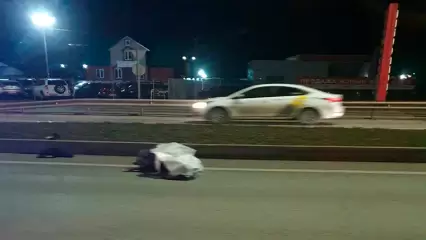 Соцсети: на выезде из Челнов насмерть сбили сотрудника ДПС - НТР 24