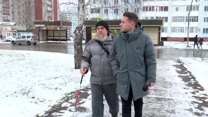 Незрячий мужчина из Нижнекамска опасается за свою жизнь - НТР 24