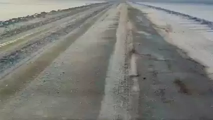 Автомобилист показал состояние дороги Нижнекамск - Шингальчи - НТР 24