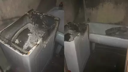 В Нижнекамске из-за замкнувшей стиральной машины чуть не сгорела квартира