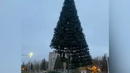В одном из городов Татарстана начали готовиться к Новому году