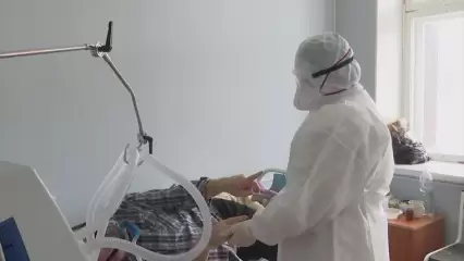 Стало известно, сколько привитых пациентов в COVID-госпитале Нижнекамска - НТР 24