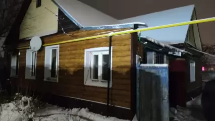В Казани при пожаре в частном доме погибли два человека