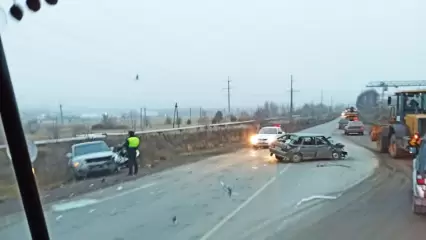 Очевидцы записали на видео последствия аварии под Нижнекамском - НТР 24