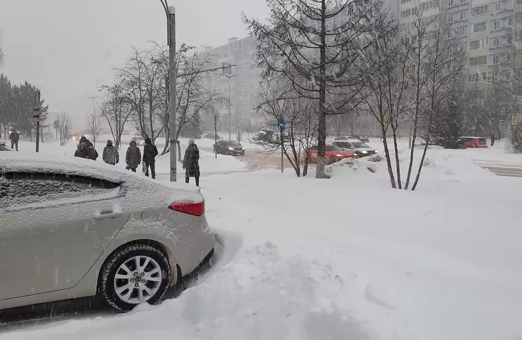 В выходные в Татарстане ожидаются метели и снежные заносы на дорогах