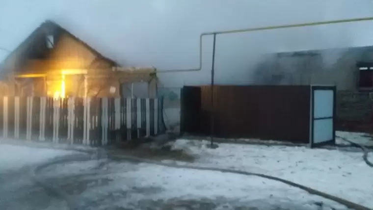 В Татарстане при пожаре в кирпичном доме погиб мужчина