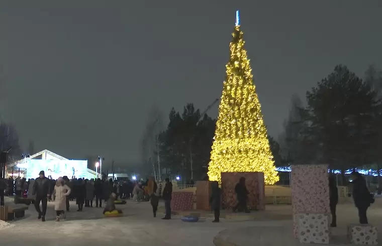 В Нижнекамске 23 декабря открывается первый ёлочный городок