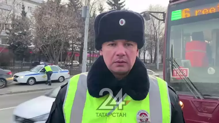 В ГИБДД прокомментировали ДТП с трамваем и пешеходом в Казани