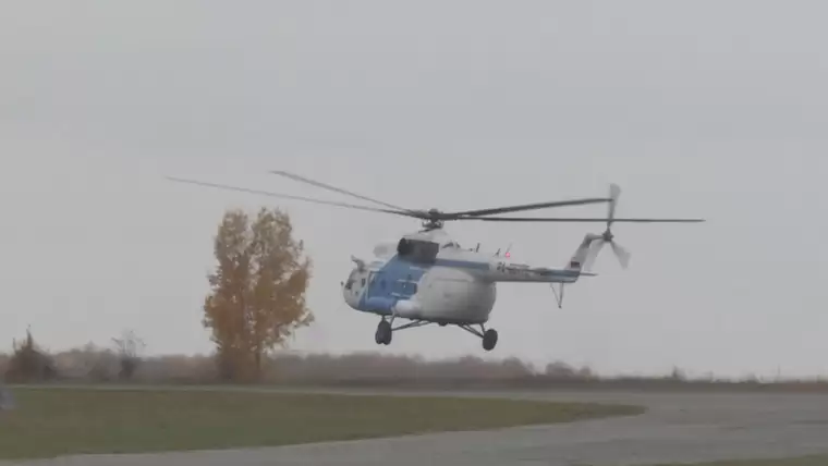 Упавший в Удмуртии вертолет мог лететь из Казани