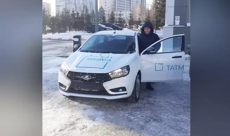 Медиахолдинг НТР получил автомобиль от президента Татарстана