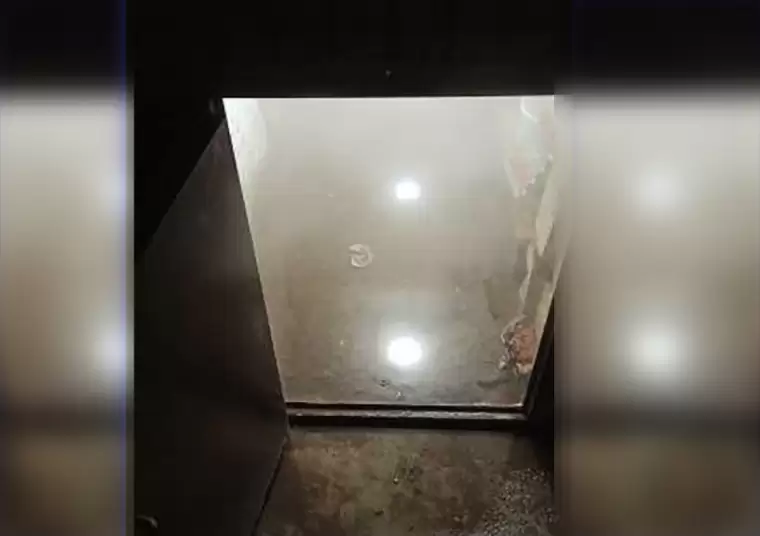 Нижнекамцы показали затопленный подвал в одном из домов
