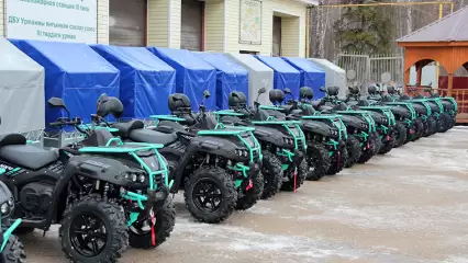 Лесхозы Татарстана получили новые квадроциклы - НТР 24