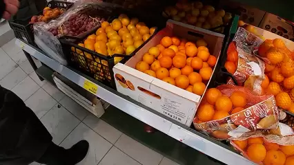 Нижнекамцы заметили рост цен на мандарины - НТР 24