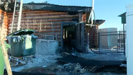 Дознаватели МЧС будут выяснять причину пожара бани под Нижнекамском - НТР 24