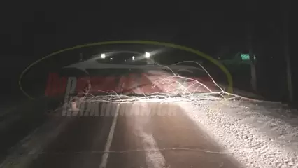 Неизвестные устроили ловушки на дорогах в Нижнекамском районе - НТР 24