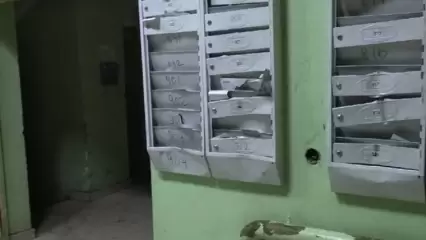 Житель Нижнекамска показал плачевное состояние подъезда одного из домов - НТР 24