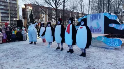 В нижнекамском парке прошёл показ спектаклей уличного театра - НТР 24