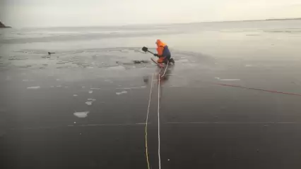 В Татарстане в реке нашли тело мужчины, который решил прогуляться по льду