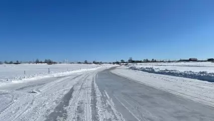 В Нижнекамском районе открылась ледовая переправа - НТР 24