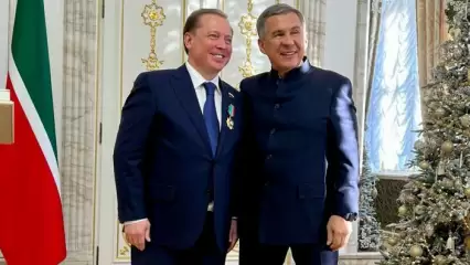 Экс-мэра Нижнекамска наградили орденом «За заслуги перед Республикой Татарстан»