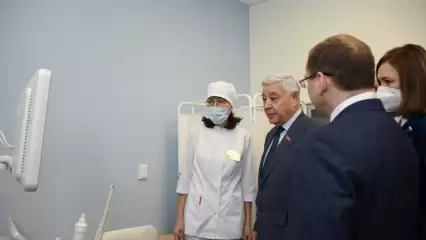 В Мензелинске открылось новое здание детской поликлиники - НТР 24