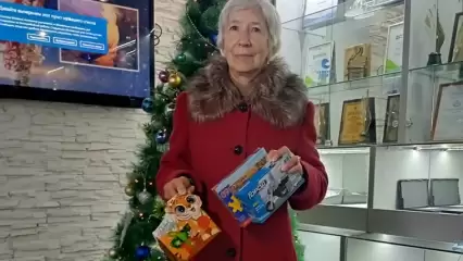 К акции НТР «Стань Дедом Морозом!» присоединилась нижнекамка Татьяна Герасимова