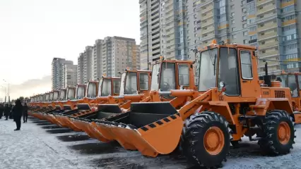 Нижнекамск получил новую снегоуборочную технику