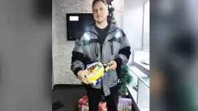 Участие в акции НТР «Стань Дедом Морозом!» принял телезритель Рамиль Хуснутдинов