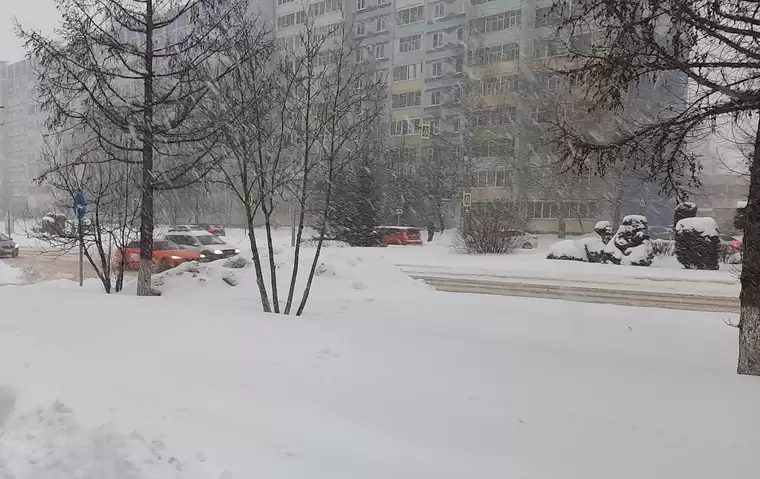 В Татарстане ожидается очень сильная метель со снежными заносами и видимостью до 500 м