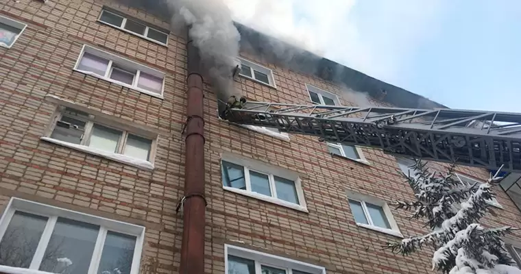 В Татарстане при пожаре в квартире погиб мужчина