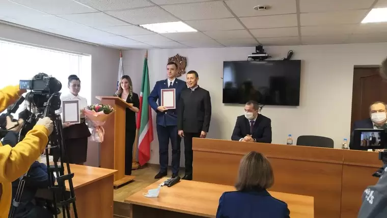 В Нижнекамске наградили лучших сотрудников прокуратуры 