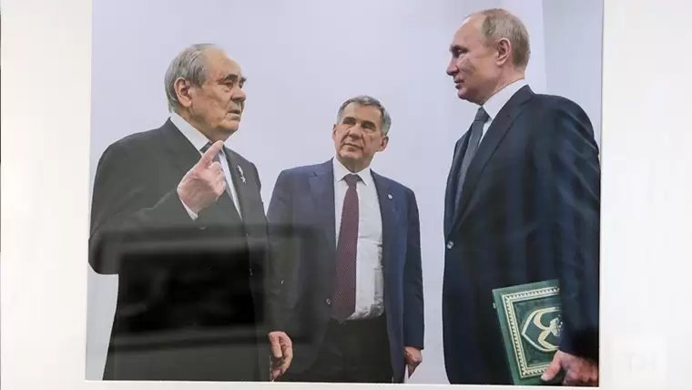 В Татарстане открылась фотовыставка, посвящённая 85-летию первого президента РТ