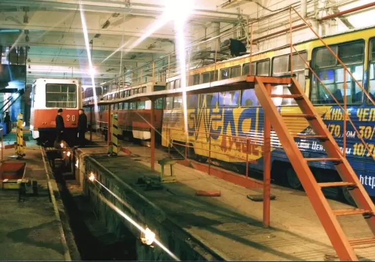 В преддверии 55-летия открытия трамвайного движения в Нижнекамске были опубликованы редкие кадры