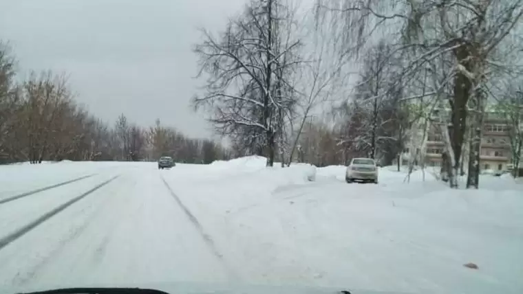 Жители Нижнекамска вновь стали замечать в городе нечищеные дороги