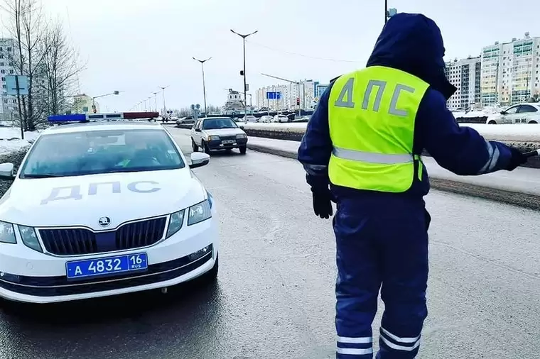 31 декабря и 1 января на дорогах Нижнекамска поймали 16 пьяных водителей