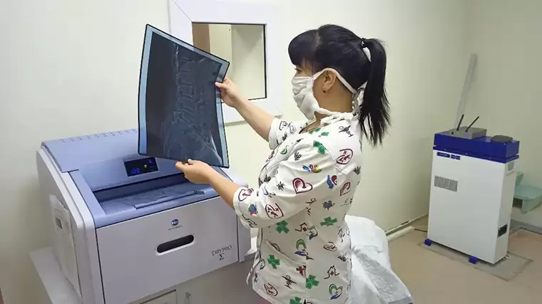 В нижнекамской поликлинике №1 начал работать цифровой рентген-аппарат нового поколения
