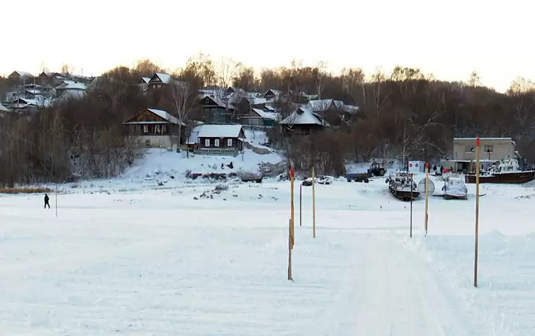 Нижнекамцам сообщили дату открытия ледовой переправы в селе Соколка