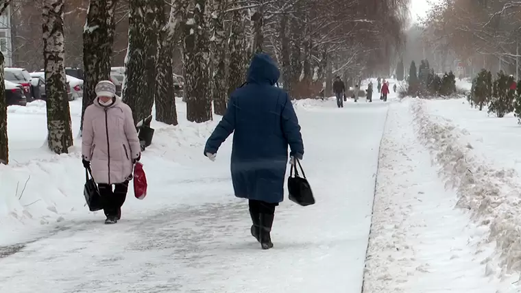 Воскресная температура воздуха в Татарстане не превысит -1 градуса