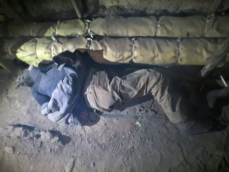 Тело пропавшего нижнекамца в подвале // Фото: полиция Нижнекамска