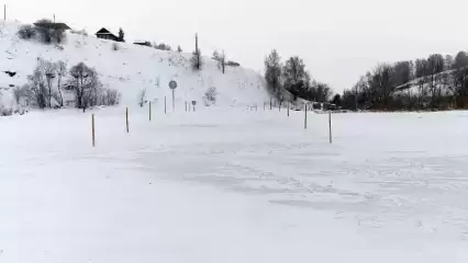В Татарстане закрыли ледовую переправу через Каму в нижнекамском поселке Красный Ключ - НТР 24