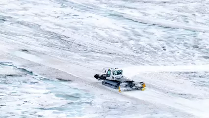Ледовую переправу под Нижнекамском закрыли из-за уборки снега - НТР 24