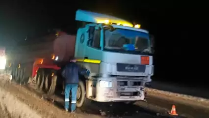 В Татарстане в массовую аварию попали бензовоз и три авто