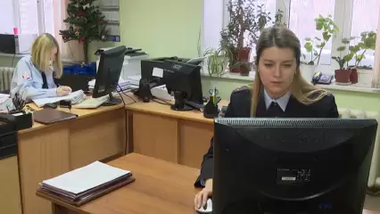 Отдел делопроизводства и режима УМВД по Нижнекамскому району отмечает профессиональный праздник - НТР 24