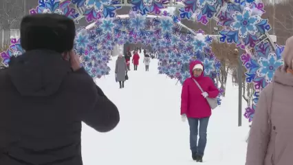 Татарстанцев ожидает похолодание до -24 градусов и небольшой снег
