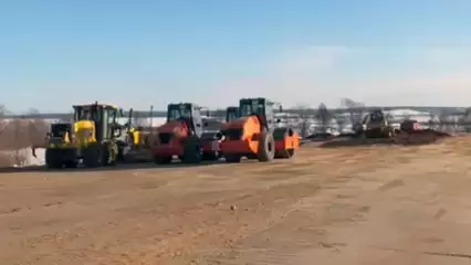 Айдар Метшин показал, как идет строительство обхода Нижнекамска - НТР 24