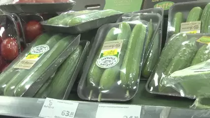 В Татарстане за первую рабочую неделю нового года подорожали огурцы и помидоры - НТР 24