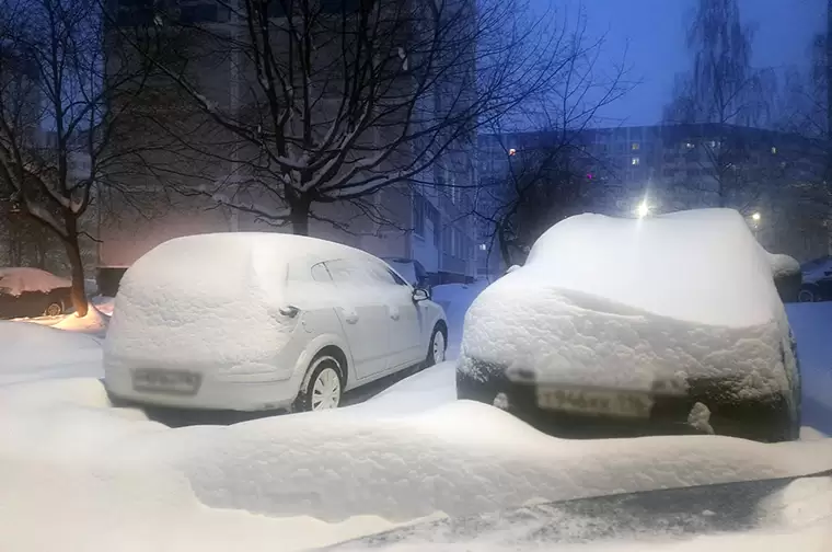 Метель и снегопад сохранятся в Татарстане и в субботу